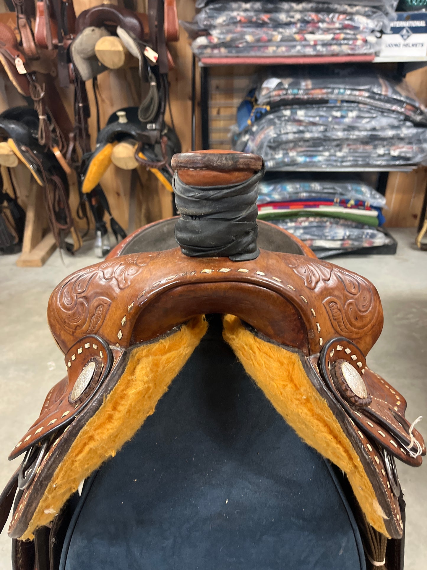15' Eamor Rope Saddle